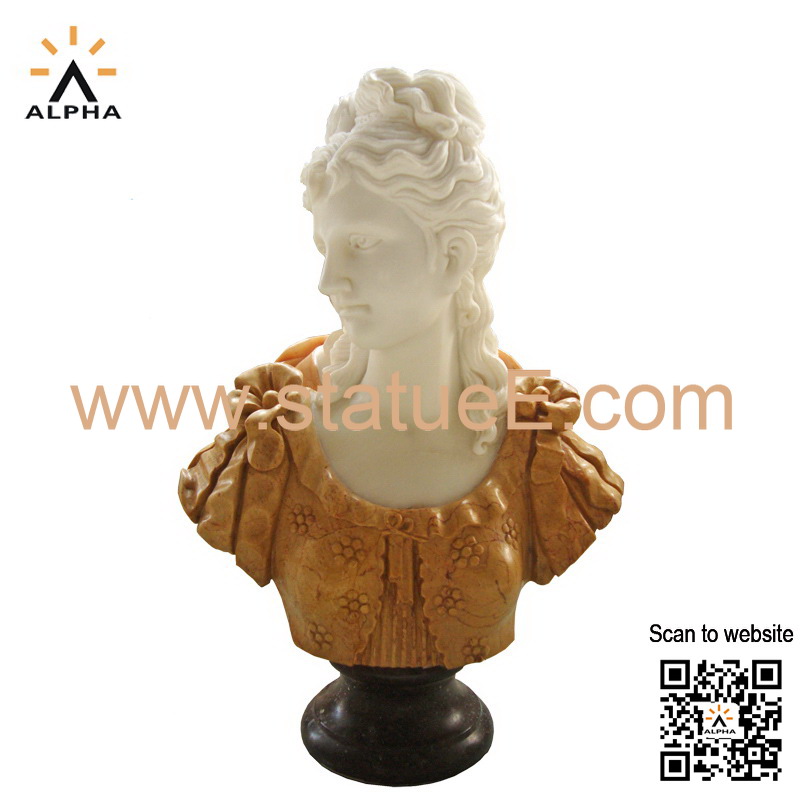 female bust sculpture